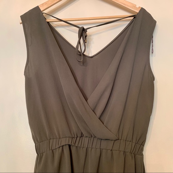 CLOSING SALE! 
🎉HP!!🎉 Zara Basic | Army Green Romper - Picture 4 of 6